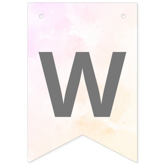 Olifant Baby shower Boho Chic koraal Welkom Vlaggetjes (Tweede vlag)