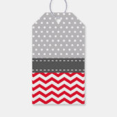 Olifant Baby shower Dank u Label, BEWERKBARE KLEUR Cadeaulabel (Achterkant)