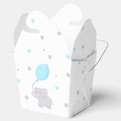 Olifant Baby Shower Jongen Cute Favor Doos Bedankdoosjes (Geopend)