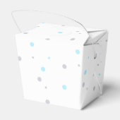 Olifant Baby Shower Jongen Cute Favor Doos Bedankdoosjes (Achterkant)