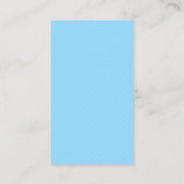 Olifant Baby shower Luier Raffle Ticket Blauw Informatiekaartje (Achterkant)