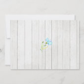 Olifant Baby Shower per post uitnodiging (Achterkant)