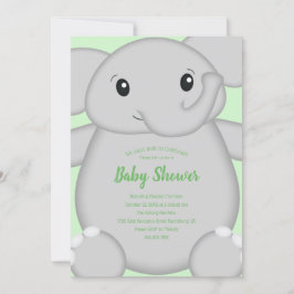 Olifant Baby Shower Safari Kaart