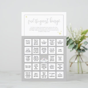 Olifant Baby shower spel Gast Bingo