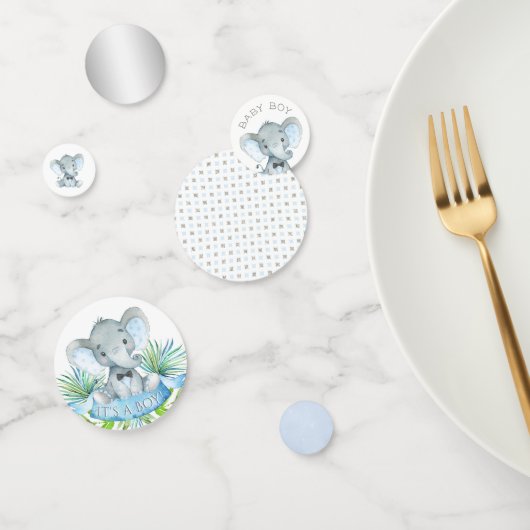 Olifant Baby Shower Tafelconfetti Confetti (Groep)