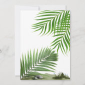 Olifant Baby shower Twin Boys Baby Kaart (Achterkant)