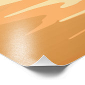 Olifant Baby springt vrolijk in Afrikaanse savanne Foto Afdruk (Hoek)