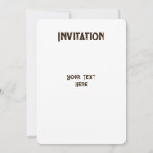 Olifant Baby springt vrolijk in Afrikaanse savanne Kaart (Achterkant)