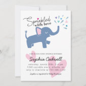 olifant-Baby-strooi Kaart (Voorkant)