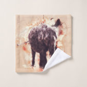 Olifant Badhanddoeken Bad Handdoek (Wasdoekje)