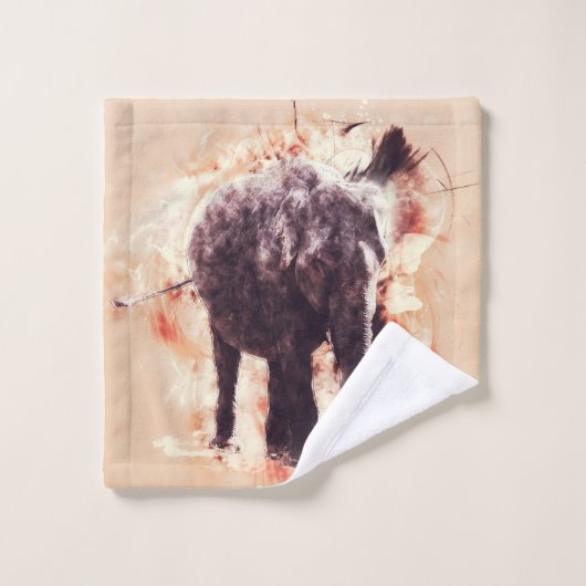 Olifant Badhanddoeken Bad Handdoek (Wasdoekje)