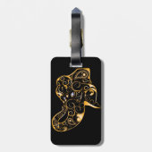 Olifant Bagagelabel (Achterkant verticaal)