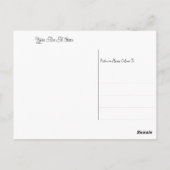 Olifant Ballerina Dans Verjaardag Briefkaart (Achterkant)