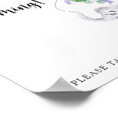 Olifant & Ballon \ Dank dat u bent gekomen Poster (Hoek)