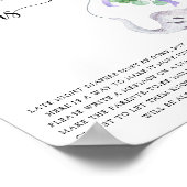 Olifant & Ballon \ Late nacht luiers spel Poster (Hoek)