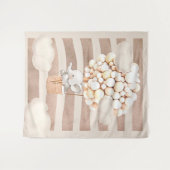 Olifant ballon neutrale virtuele douche achtergron wandkleed (Voorkant (horizontaal))