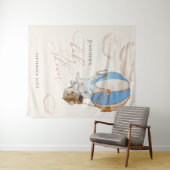 Olifant ballon wolken wandkleed (In Situ (horizontaal))