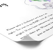 Olifant & Ballon - Zeg niet baby Poster (Hoek)