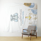 Olifant Ballonnen Waterverf Doop Wandtapijt Wandkleed (In Situ (horizontaal))