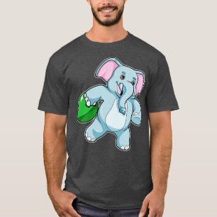 Olifant bij Bowling met Bowling bal 2 T-shirt