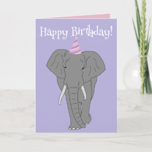 olifant Birthday Kaart