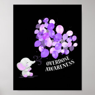 Olifant Blaast Ballonnen Overdosis Bewustzijn Poster