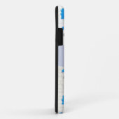 Olifant & blauwe hartballonnen Case-Mate iPhone case (Achterkant/rechts)