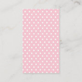 Olifant Bloemige Baby Shower Luier Raffle Kaarten (Achterkant)