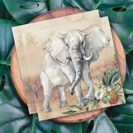 Olifant Bloemkaart