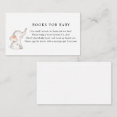 Olifant Boeken voor Baby insert kaart (Voorkant / Achterkant)