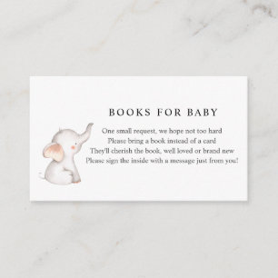 Olifant Boeken voor Baby insert kaart