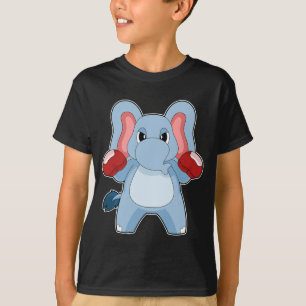 Olifant Bokser Bokshandschoenen Boksen T-shirt