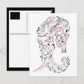 olifant briefkaart (Voorkant / Achterkant)