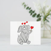 olifant briefkaart (Staand voorkant)