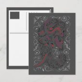  olifant briefkaart (Voorkant / Achterkant)