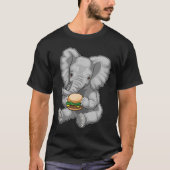 Olifant Burger T-shirt (Voorkant)
