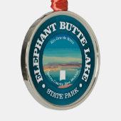 Olifant Butte Lake SP Metalen Ornament (Rechts)