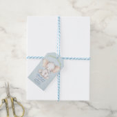 Olifant cadeaubijslage Geschenklabel Cadeaulabel (Met Touw)