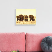  olifant canvas afdruk (Insitu (Woonkamer))