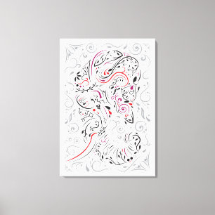  olifant canvas afdruk