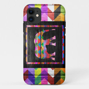 Olifant Chevron Patroon Case-Mate iPhone Case