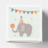 Olifant Circus Verjaardagsfeestje Favor Bedankdoosjes (Bovenkant)