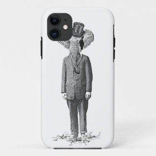Olifant dandy iPhone 11 hoesje
