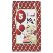 olifant Dank je wel Klein Cadeauzakje (Voorkant)