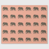 Olifant Dier Cadeaupapier (Vlak)