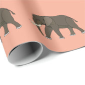 Olifant Dier Cadeaupapier (Rol Hoek)