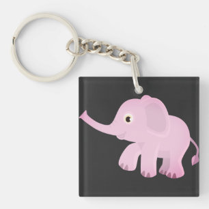 Olifant, Dier, Natuur Sleutelhanger