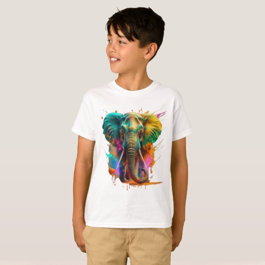 Olifant - Dier T-shirt (Voorkant volledig)