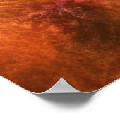 Olifant Dier Wilderness Kleurrijke Kunst Poster (Hoek)