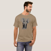 Olifant - Dierenartwork T-shirt (Voorkant volledig)